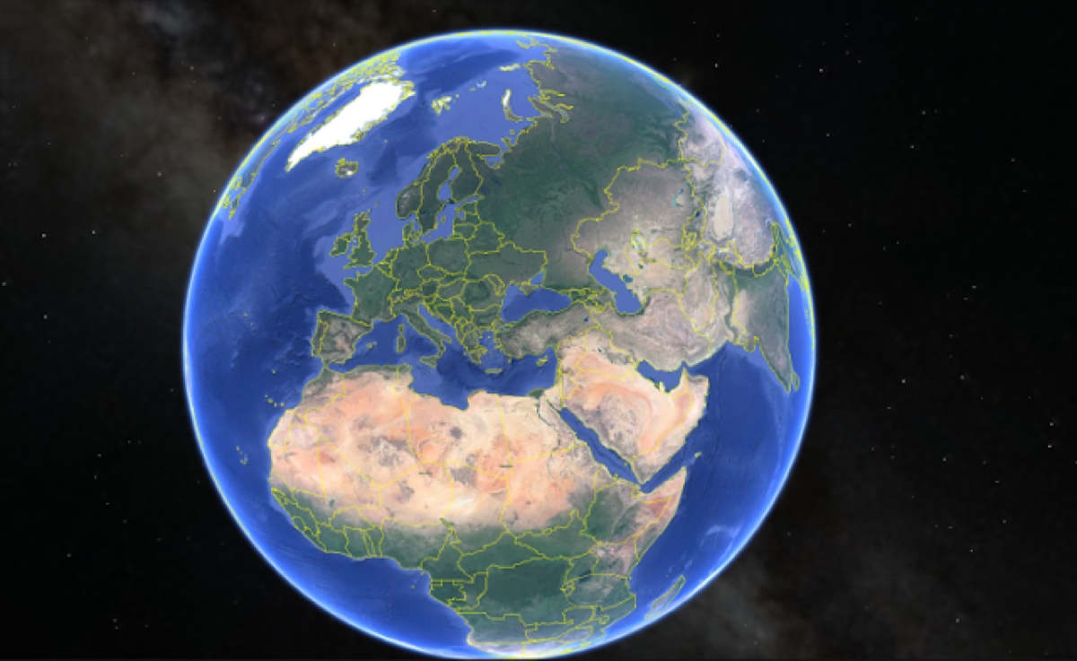 كيف تعمل خرائط الكرة الأرضية من جوجل Google Earth؟